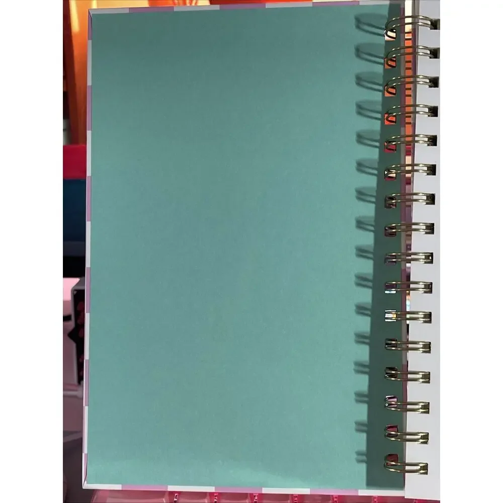 Hello Kitty Friends Rainbow Hard Cover Notebook Journal Spiral 2024 Sanrio